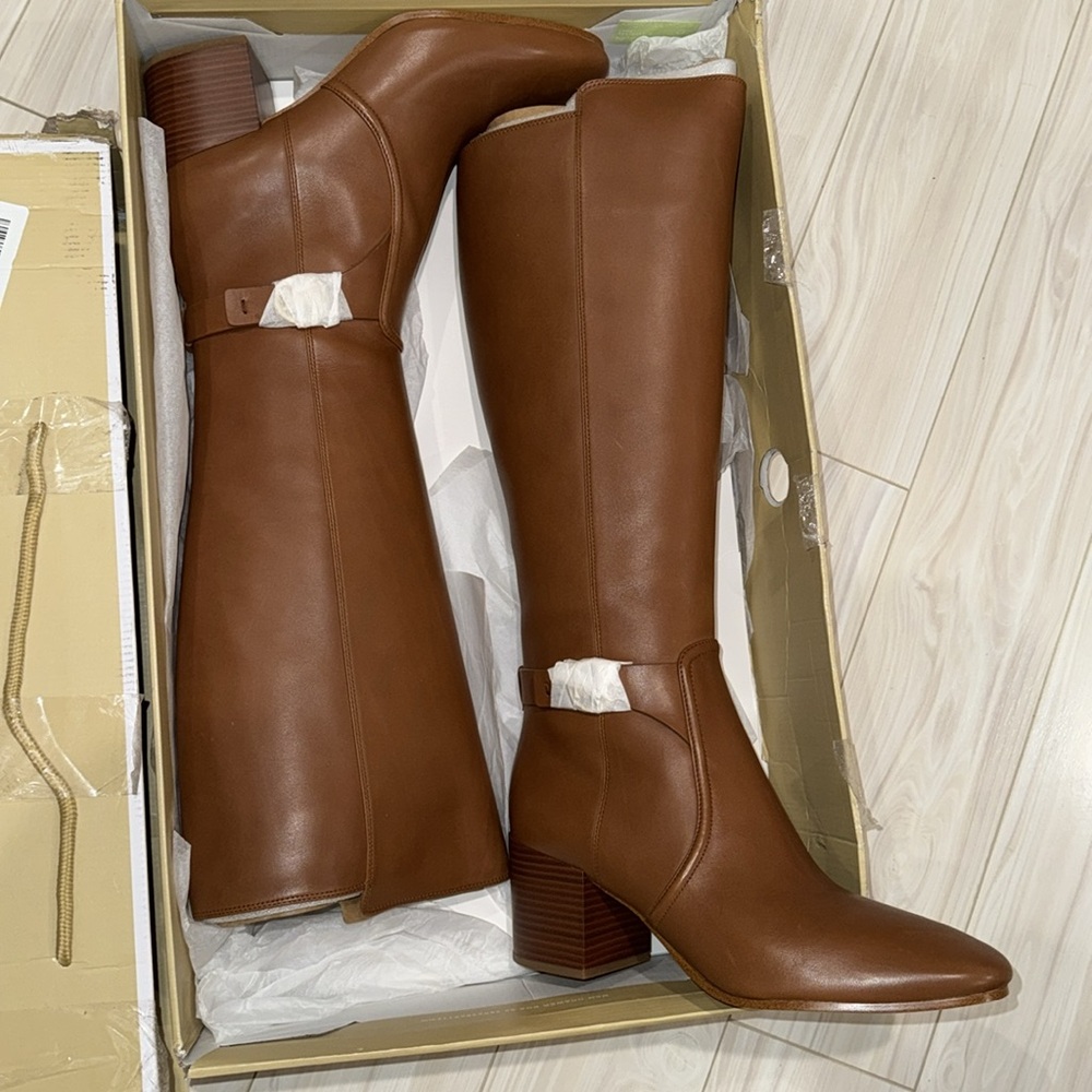Women’s Carmen Boot Leather Luggage Cognac (Size 10) - Picture 2 of 7